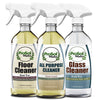 Glass & Surface Cleaning Trio – 3-Pack - Includes All-Purpose Cleaning Spray, Floor & Glass Cleaner - 16 fl oz