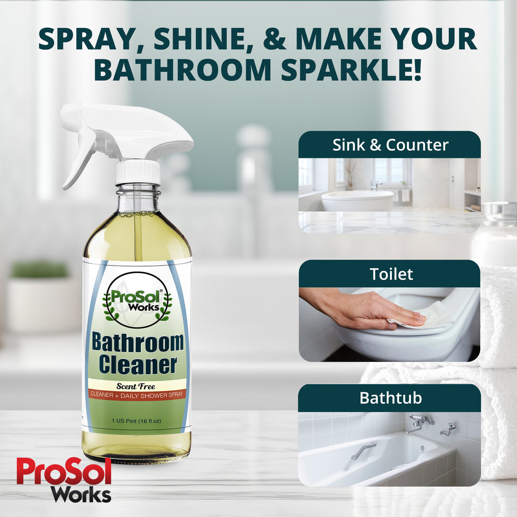 Complete Home Cleaning Kit – 5-Pack - Includes Daily Dusting, Kitchen, All-Purpose, Bathroom & Glass Cleaner - 16 fl oz Each