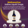 WellnessOne Iodine Drops - Thyroid Support