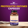 ProOneZyme Proteolytic Systemic Enzymes with Nattokinase and Seaprose - 90 Capsules - Dietary Supplement