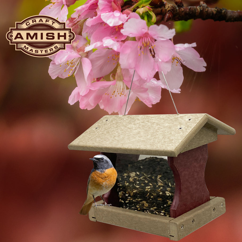 Amish Built Poly Bird Feeder