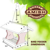 Amish Built Poly Bird Feeder