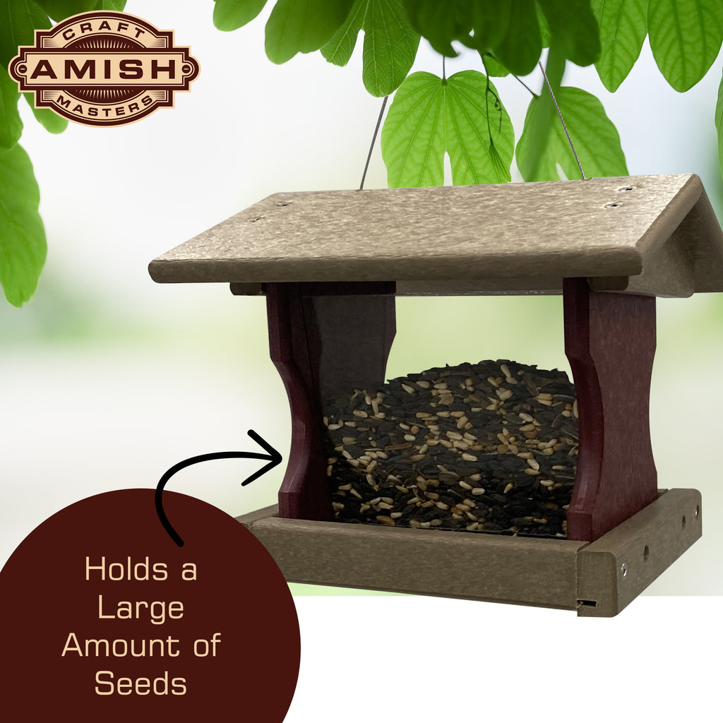 Amish Built Poly Bird Feeder