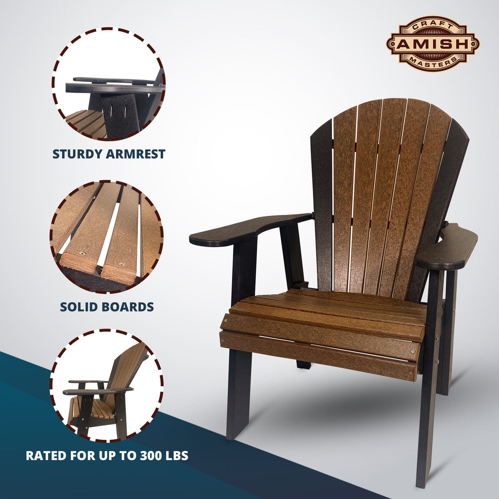 Amish Poly Deck Chair