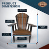 Amish Poly Deck Chair