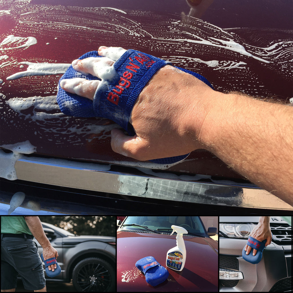 Bugs N All Car Care Soft Microfiber Mesh Bug Sponge