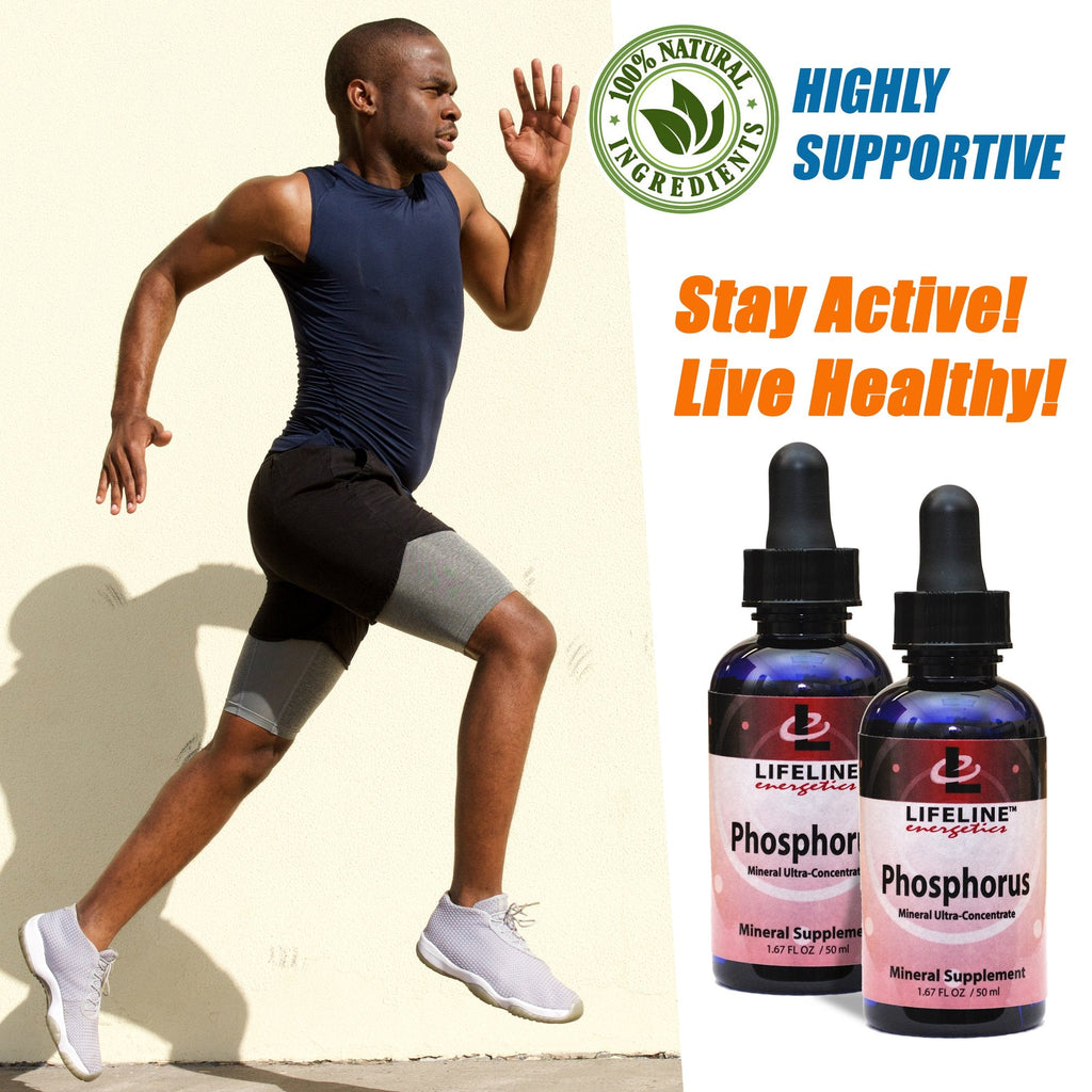 Phosphorus Drops - Liquid Ionic Mineral Supplement 50 Ml Bottle (50 Days at 50 mg per 20 Drops)