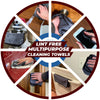 Microfiber Cleaning Cloth Set - 4-Pack 14"X14"
