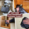 Microfiber Cleaning Cloth Set - 4-Pack 14"X14"