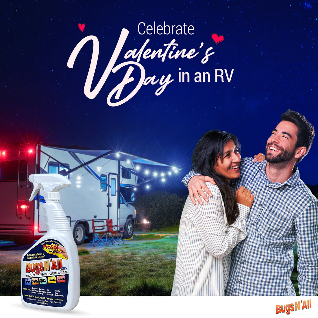 Celebrate Valentine’s Day in an RV