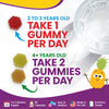 Kid's Sugar-Free Multivitamin and Mineral Gummies 60ct - Helping Kids Grow Healthy and Strong.