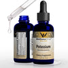 Potassium Drops - Liquid Ionic Mineral Supplement 50ml Bottle (50 Days At 99mg per 10 drops)