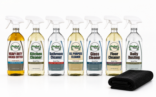 ProSol Works Whole Home Cleaning System – 7-Piece Cleaner Bundle
